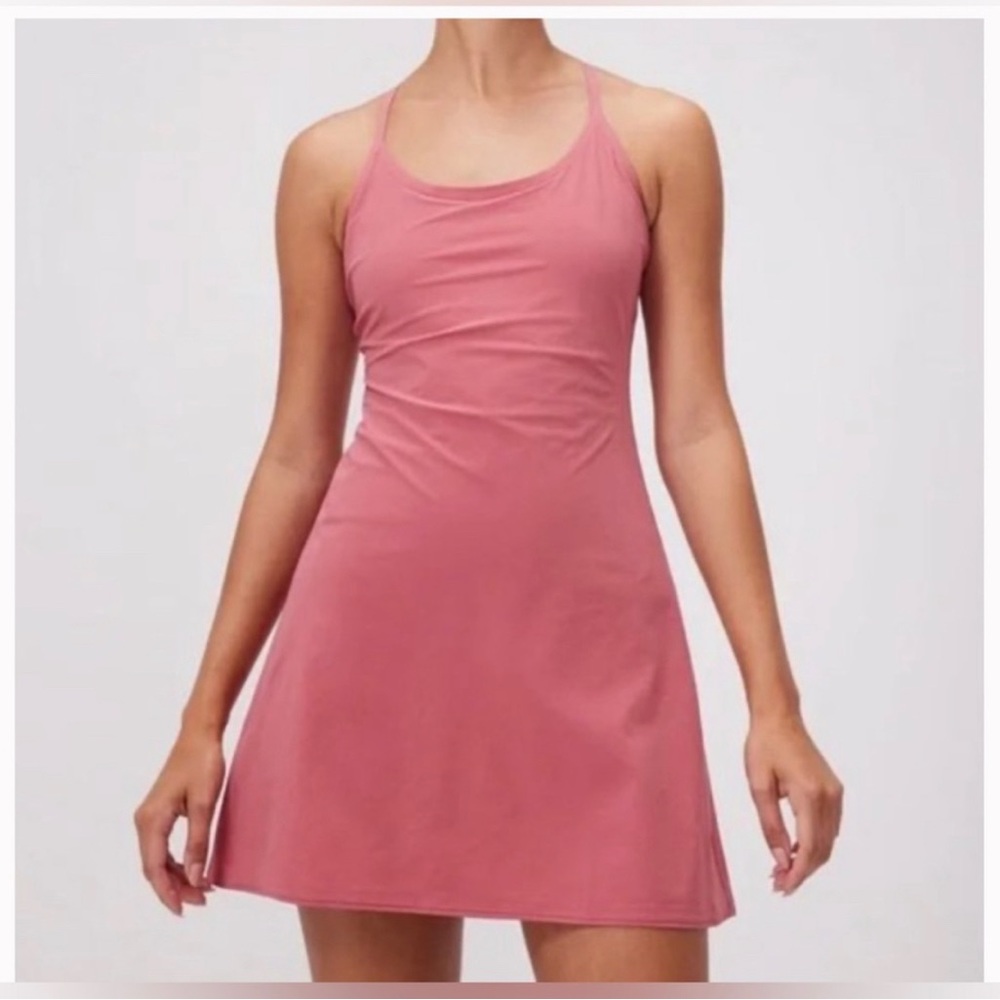 Outdoor voices pink dress size small
